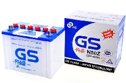 Ắc quy GS nước dùng cho ô tô 12V-60Ah (N50Z)