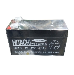 Ắc quy Hitachi 12V-1.5Ah chuyên dụng cho cân điện tử, quạt sạc, đèn sạc