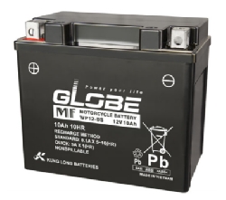 Ắc quy khởi động xe mô tô Globe WP12-BS 12V-10Ah