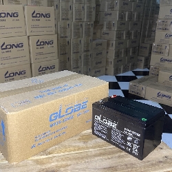 Ắc quy kín khí (vrla agm) Globe 12V-15Ah, WP15-12NSE F6 (CỰC VÍT)