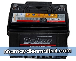 Bình Ắc quy Delkor 12V-50Ah (DIN55040)