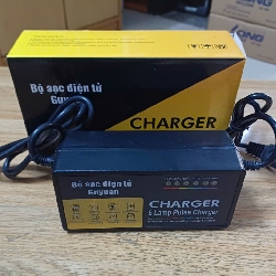 Bộ sạc bình xe đạp điện GUYUAN nhập khẩu 48V/12Ah sạc đầy tự ngắt, chống phù bình