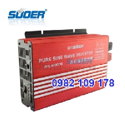 Inverter sin chuẩn 1000w 24V hãng Suoer hiệu suất cao