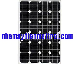 Tấm Pin năng lượng mặt trời mono 50W